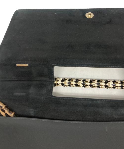 BVLGARI（ブルガリ）BVLGARI (ブルガリ) セルペンティスカリエバッグ ブラックの古着・服飾アイテム