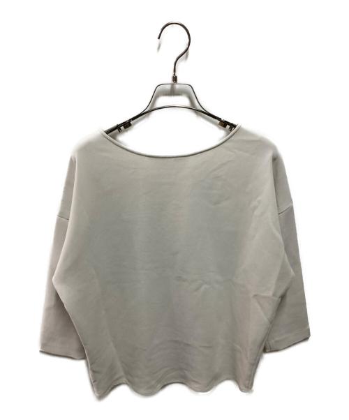 SOEJU（ソージュ）SOEJU (ソージュ) コクーンブラウス8分袖 ベージュ サイズ:Ｓの古着・服飾アイテム