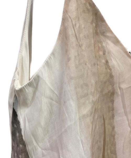 tageechita（タジチタ）tageechita (タジチタ) WATERCOLOR GRADATION DRESS ベージュ サイズ:Ｓの古着・服飾アイテム