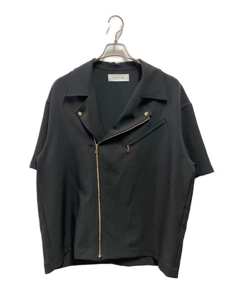 CULLNI（クルニ）CULLNI (クルニ)  Lui's別注 ライダースデザインシャツ ブラック サイズ:Ｍの古着・服飾アイテム