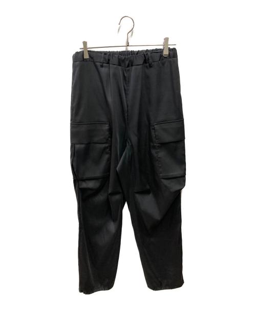 Lui's（ルイス）Lui's (ルイス) デザインカーゴパンツ ブラック サイズ:Ｓの古着・服飾アイテム