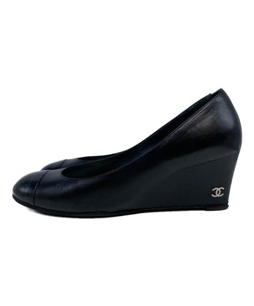 CHANEL（シャネル）CHANEL (シャネル) パンプス レッド サイズ:39の古着・服飾アイテム