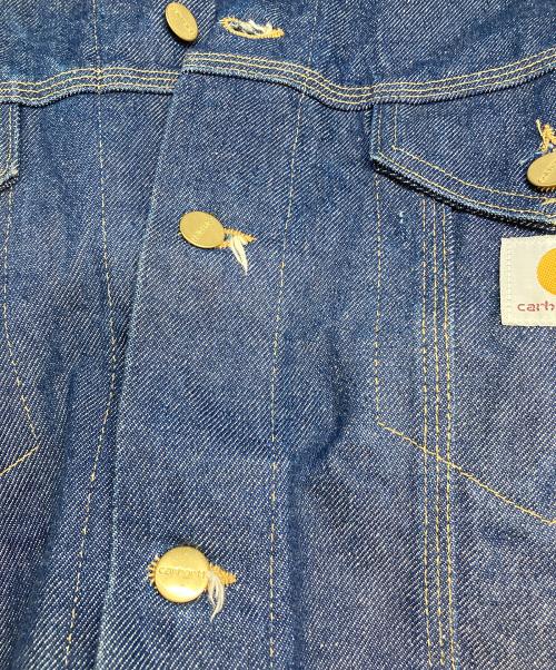 CarHartt（カーハート）CarHartt (カーハート) 90's デニムジャケット トラッカージャケット インディゴ サイズ:サイズ詳細参照の古着・服飾アイテム