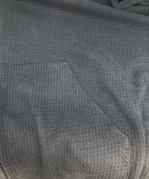 stussy（ステューシー）stussy (ステューシー) 90’Ｓ サーマルジップパーカー ネイビー サイズ:ＸＬの古着・服飾アイテム