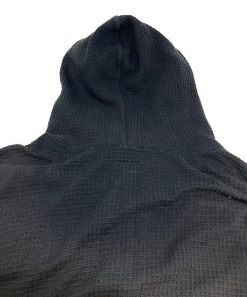 stussy（ステューシー）stussy (ステューシー) 90’Ｓ サーマルジップパーカー ネイビー サイズ:ＸＬの古着・服飾アイテム