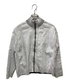 DIESEL（ディーゼル）の古着「K-Dirtone ペイント加工ジャケット」｜ホワイト