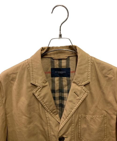 BURBERRY LONDON（バーバリーロンドン）BURBERRY LONDON (バーバリーロンドン) 裏ノヴァチェック3Bジャケット ブラウン サイズ:ＬＬの古着・服飾アイテム
