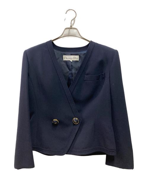 Christian Dior（クリスチャン ディオール）Christian Dior (クリスチャン ディオール) セットアップジャケット ネイビー サイズ:11の古着・服飾アイテム