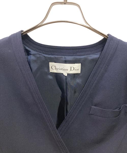 Christian Dior（クリスチャン ディオール）Christian Dior (クリスチャン ディオール) セットアップジャケット ネイビー サイズ:11の古着・服飾アイテム