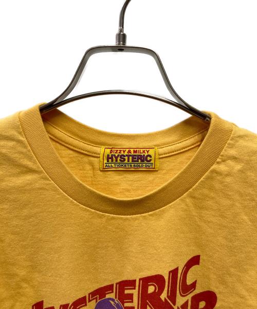 Hysteric Glamour（ヒステリックグラマー）Hysteric Glamour (ヒステリックグラマー) LIGHTNING Tシャツ イエロー サイズ:FREEの古着・服飾アイテム