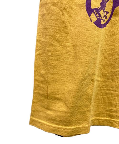 Hysteric Glamour（ヒステリックグラマー）Hysteric Glamour (ヒステリックグラマー) LIGHTNING Tシャツ イエロー サイズ:FREEの古着・服飾アイテム