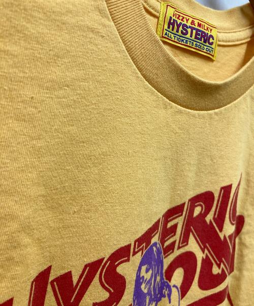 Hysteric Glamour（ヒステリックグラマー）Hysteric Glamour (ヒステリックグラマー) LIGHTNING Tシャツ イエロー サイズ:FREEの古着・服飾アイテム