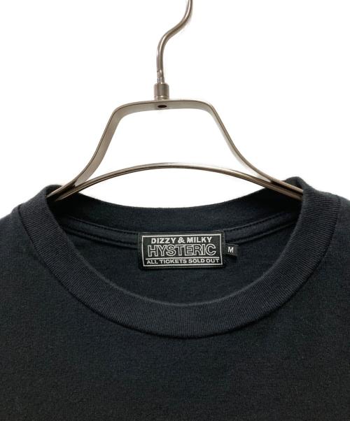 Hysteric Glamour（ヒステリックグラマー）Hysteric Glamour (ヒステリックグラマー) MAKE MY DAY Tシャツ ブラック サイズ:Ｍの古着・服飾アイテム