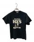 Hysteric Glamour（ヒステリックグラマー）の古着「MAKE MY DAY Tシャツ」｜ブラック