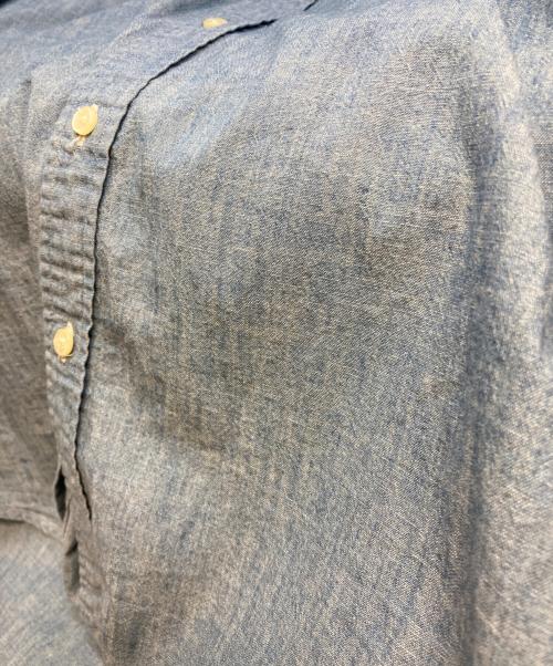 POLO RALPH LAUREN（ポロ・ラルフローレン）POLO RALPH LAUREN (ポロ・ラルフローレン) シャンブレーシャツ ブルー サイズ:Ｍの古着・服飾アイテム