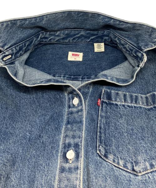 LEVIS（リーバイス）LEVIS (リーバイス) JOURNAL STANDARD (ジャーナルスタンダード) 別注 THE EVERYDAY SHIRTS インディゴ サイズ:XSの古着・服飾アイテム