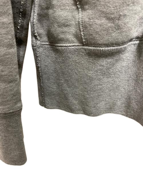 BEAMS（ビームス）BEAMS (ビームス) LOOPWHEELER (ループウィラー) ジップパーカー グレー サイズ:Mの古着・服飾アイテム