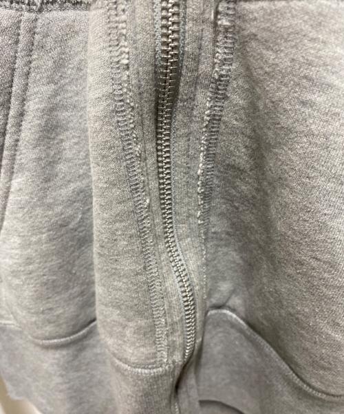 BEAMS（ビームス）BEAMS (ビームス) LOOPWHEELER (ループウィラー) ジップパーカー グレー サイズ:Mの古着・服飾アイテム