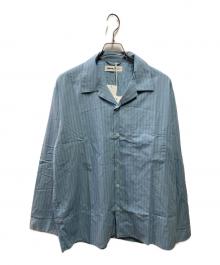 AURALEE×TEKLA（オーラリー×テクラ）の古着「COTTON POPLIN PYJAMAS SHIRT」｜ブルー