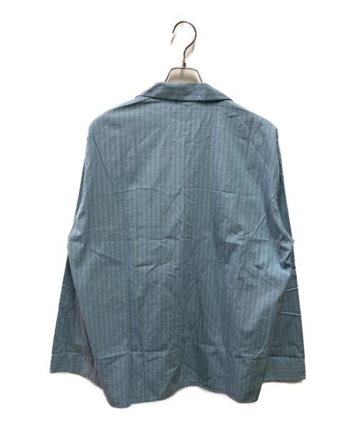AURALEE（オーラリー）AURALEE (オーラリー) TEKLA (テクラ) COTTON POPLIN PYJAMAS SHIRT ブルー サイズ:L 未使用品の古着・服飾アイテム