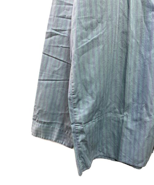 AURALEE（オーラリー）AURALEE (オーラリー) TEKLA (テクラ) COTTON POPLIN PYJAMAS SHIRT ブルー サイズ:L 未使用品の古着・服飾アイテム