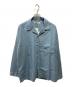 AURALEE（オーラリー）の古着「COTTON POPLIN PYJAMAS SHIRT」｜ブルー