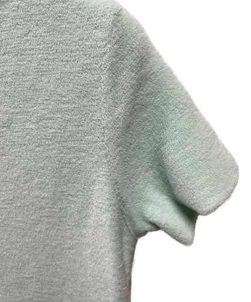 AURALEE（オーラリー）AURALEE (オーラリー) WASHABLE WOOL PILE MINI DRESS グリーンの古着・服飾アイテム