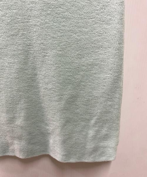 AURALEE（オーラリー）AURALEE (オーラリー) WASHABLE WOOL PILE MINI DRESS グリーンの古着・服飾アイテム