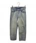 AURALEE（オーラリー）の古着「26SS FADED SELVEDGE LIGHT DENIM PANTS」｜インディゴ