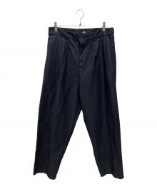 stussy（ステューシー）の古着「Volume Pleated Trouser」｜ネイビー