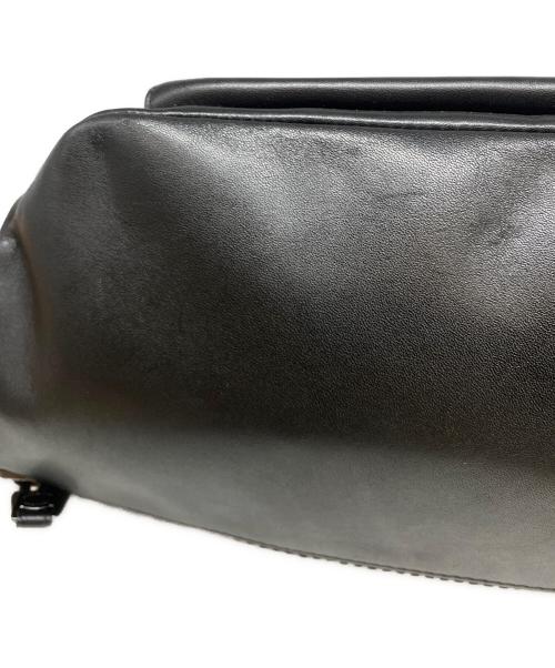 COACH（コーチ）COACH (コーチ) カーフレザーウエストポーチ ブラックの古着・服飾アイテム