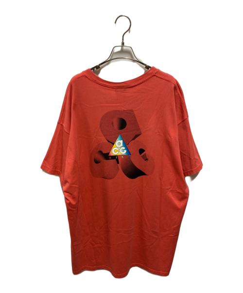 ACG（エーシージー）ACG (エーシージー) プリントTシャツ ピンク サイズ:ＸＬの古着・服飾アイテム
