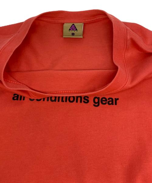 ACG（エーシージー）ACG (エーシージー) プリントTシャツ ピンク サイズ:ＸＬの古着・服飾アイテム