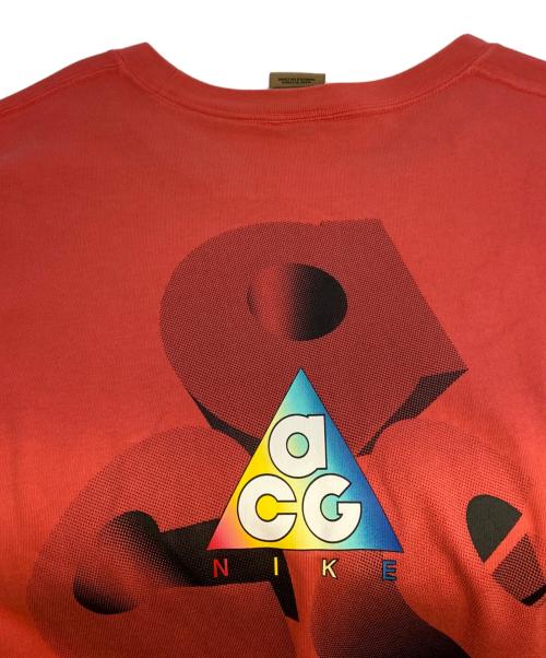 ACG（エーシージー）ACG (エーシージー) プリントTシャツ ピンク サイズ:ＸＬの古着・服飾アイテム