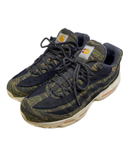 NIKE（ナイキ）NIKE (ナイキ) CarHartt (カーハート) ローカットスニーカー グリーン サイズ:27の古着・服飾アイテム