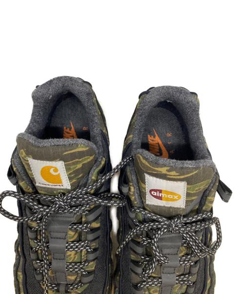 NIKE（ナイキ）NIKE (ナイキ) CarHartt (カーハート) ローカットスニーカー グリーン サイズ:27の古着・服飾アイテム