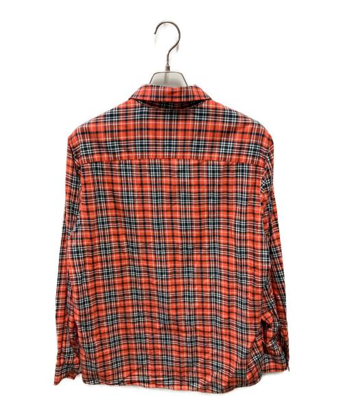 BURBERRY LONDON（バーバリーロンドン）BURBERRY LONDON (バーバリーロンドン) チェックシャツ レッド サイズ:Mの古着・服飾アイテム