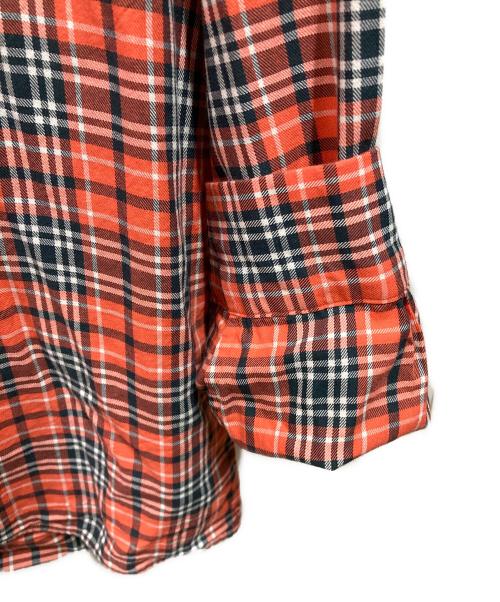 BURBERRY LONDON（バーバリーロンドン）BURBERRY LONDON (バーバリーロンドン) チェックシャツ レッド サイズ:Mの古着・服飾アイテム
