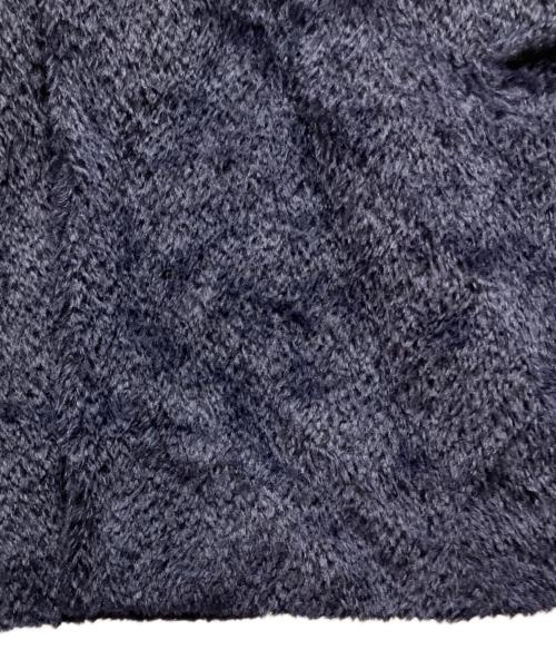 Max Mara Studio（マックスマーラ ストゥディオ）Max Mara Studio (マックスマーラ ストゥディオ) アルパカウールシャギーコート ネイビー サイズ:34の古着・服飾アイテム