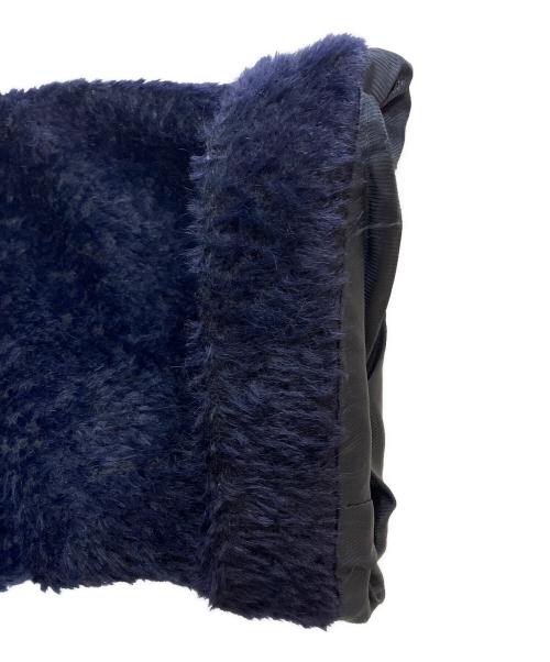 Max Mara Studio（マックスマーラ ストゥディオ）Max Mara Studio (マックスマーラ ストゥディオ) アルパカウールシャギーコート ネイビー サイズ:34の古着・服飾アイテム