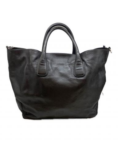 中古・古着通販】HIROFU (ヒロフ) レザートートバッグ ブラウン