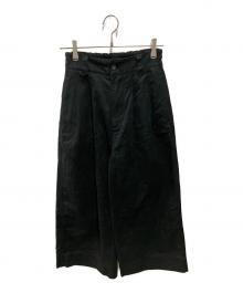 MHL（マーガレットハウエル）の古着「25SS BRUSHED SOFT DRILL」｜ブラック