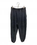 BALENCIAGAバレンシアガ）の古着「Sporty B Stretch Knee Sweat Pants」｜ブラック