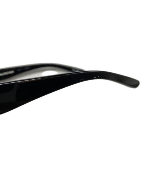 BALENCIAGA（バレンシアガ）BALENCIAGA (バレンシアガ) Rectangular Frame Sunglasses ブラック サイズ:58□18-140の古着・服飾アイテム