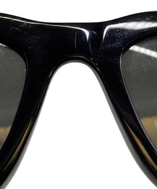 BALENCIAGA（バレンシアガ）BALENCIAGA (バレンシアガ) Rectangular Frame Sunglasses ブラック サイズ:58□18-140の古着・服飾アイテム