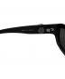 中古・古着 BALENCIAGA (バレンシアガ) Rectangular Frame Sunglasses ブラック サイズ:58□18-140：27000円