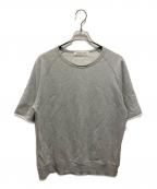 REMI RELIEF×BEAMS PLUSレミレリーフ×ビームスプラス）の古着「別注Cut Off Short Sleeve Sweat」｜グレー