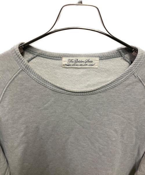 REMI RELIEF（レミレリーフ）REMI RELIEF (レミレリーフ) BEAMS PLUS (ビームスプラス) 別注Cut Off Short Sleeve Sweat グレー サイズ:Mの古着・服飾アイテム