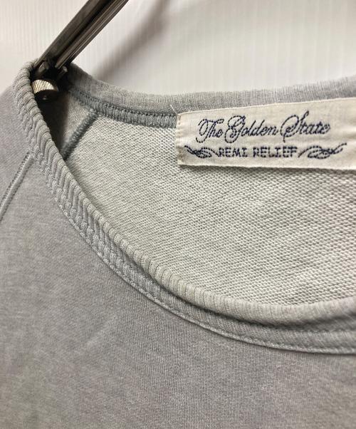 REMI RELIEF（レミレリーフ）REMI RELIEF (レミレリーフ) BEAMS PLUS (ビームスプラス) 別注Cut Off Short Sleeve Sweat グレー サイズ:Mの古着・服飾アイテム