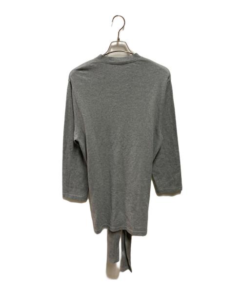 BALENCIAGA（バレンシアガ）BALENCIAGA (バレンシアガ) 変形カットソー グレー サイズ:Mの古着・服飾アイテム